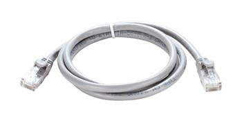 D-Link NCB-C6UGRYR1-1 Cat6 UTP 24 AWG Round Patch Cord 1M Grey Color