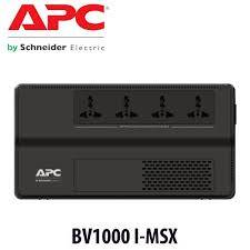 APC BV1000I-MSX EASY UPS 1000VA, AVR, UNIVERSAL OUTLET, 230V - Black