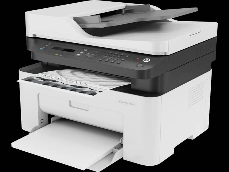 HP Laser 137fnw Multi function Printer - (4ZB84A)