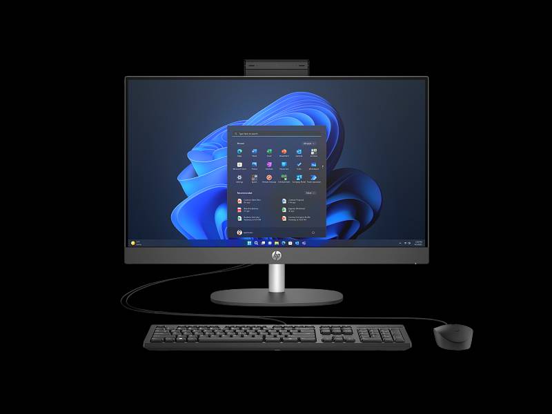 HP ProOne 240 G10 All in One Desktop PC(A55B1ET), 23.8, Free DOS, Intel® Core™ i3, 8GB RAM, 512GB SSD, FHD
