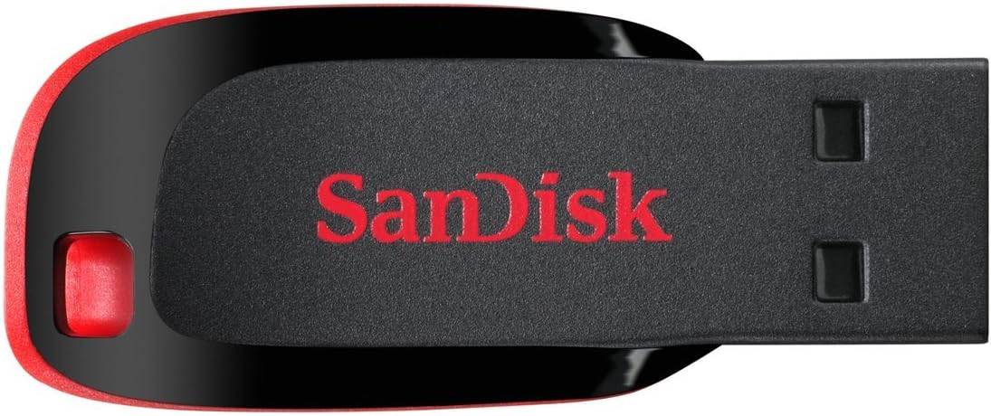  SanDisk 128GB Cruzer Blade USB 2.0 Flash Drive - SDCZ50-128G-B35, Black