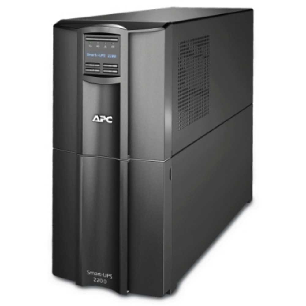 APC SMT2200IC Smart-UPS, Line Interactive, 2200VA, Tower, 230V, 8x IEC C13+2x IEC C19 outlets, SmartConnect Port+SmartSlot, AVR, LCD
