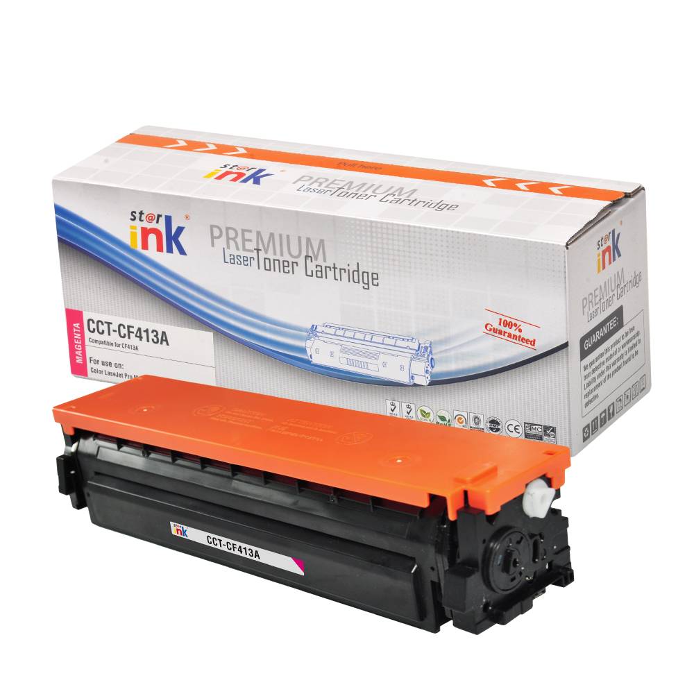 STAR INK 410A CF413A MAGENTA PREMIUM LASER TONER CARTRIDGE