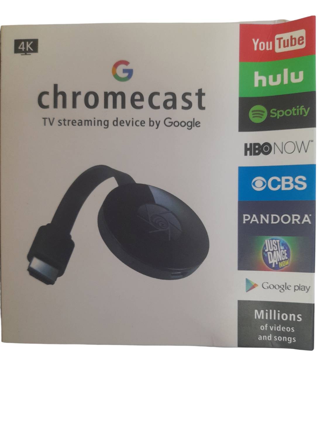 Chromecast TV Streaming Device By Google