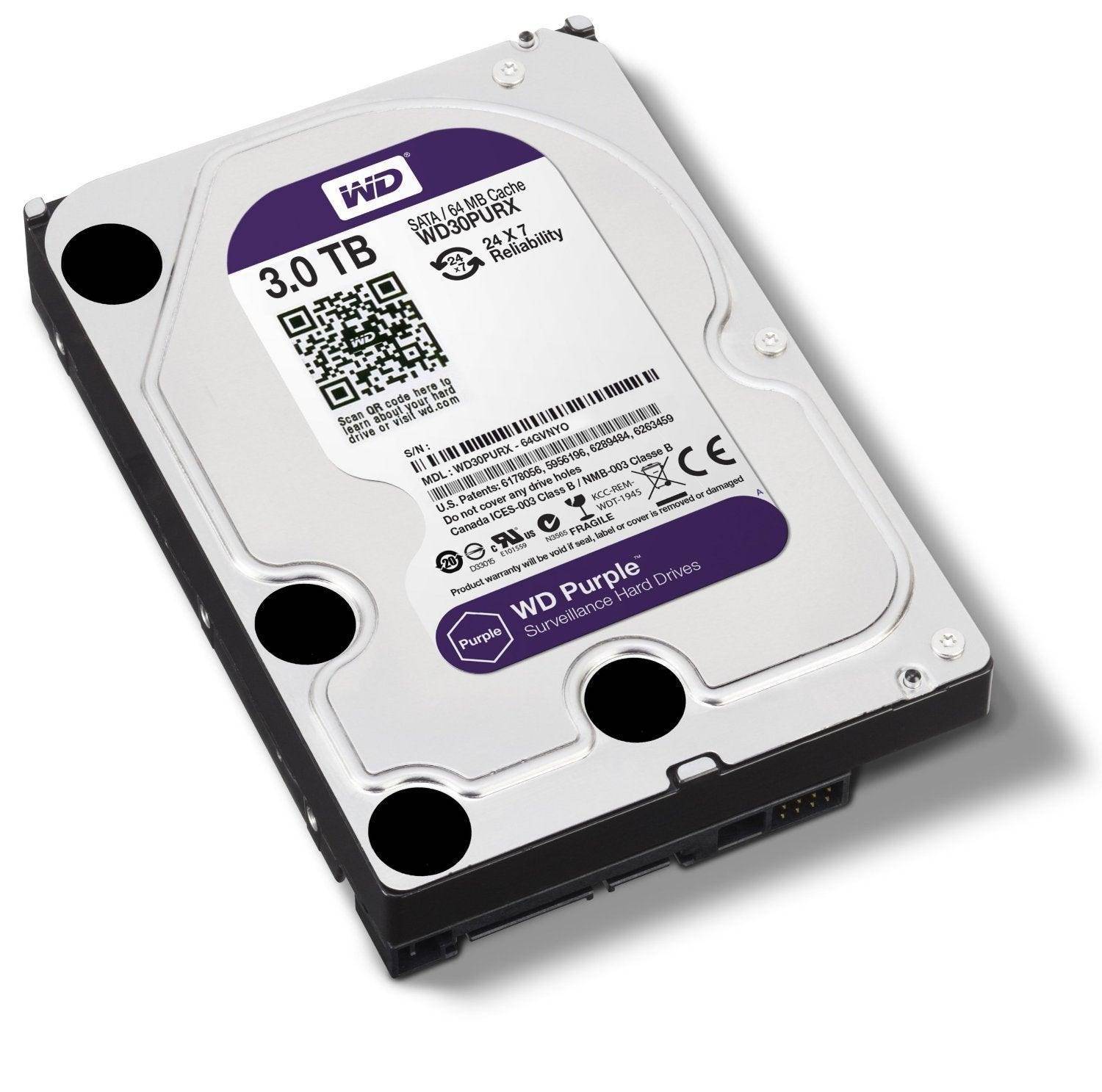 3TB WD Purple Surveillance HDD
