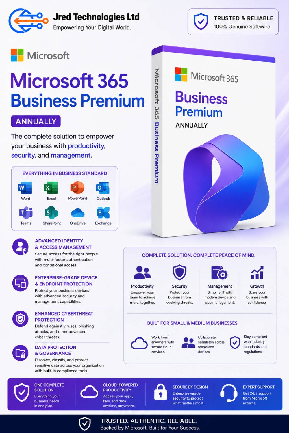 Microsoft 365 Business Premium Annually