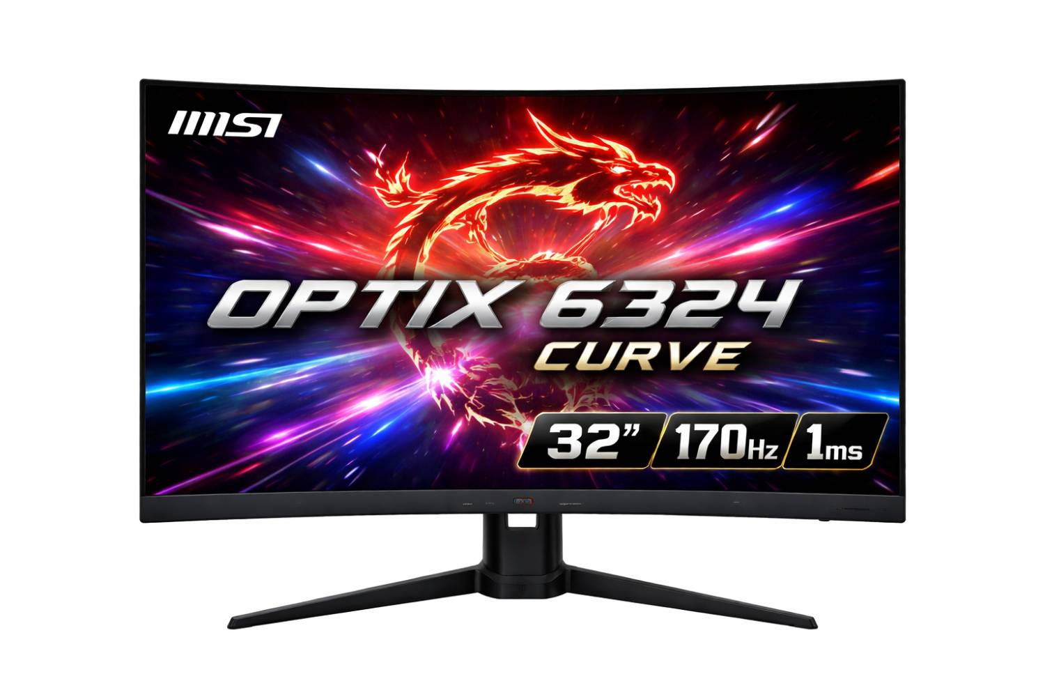 MSI OPTIX 6324 CURVE 32" Gaming Monitor 165Hz| 1ms FHD Curved Eye Care Adaptive Sync