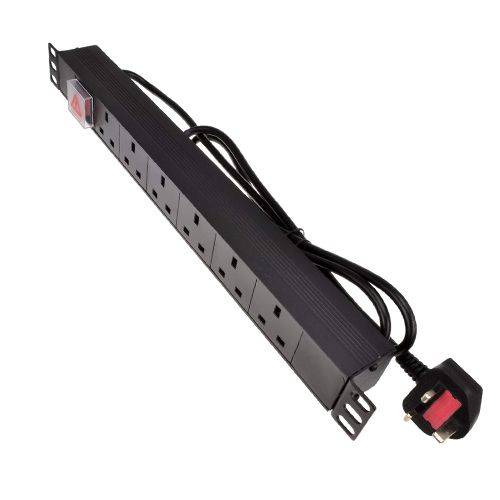 power distribution unit pdu 6 way metal