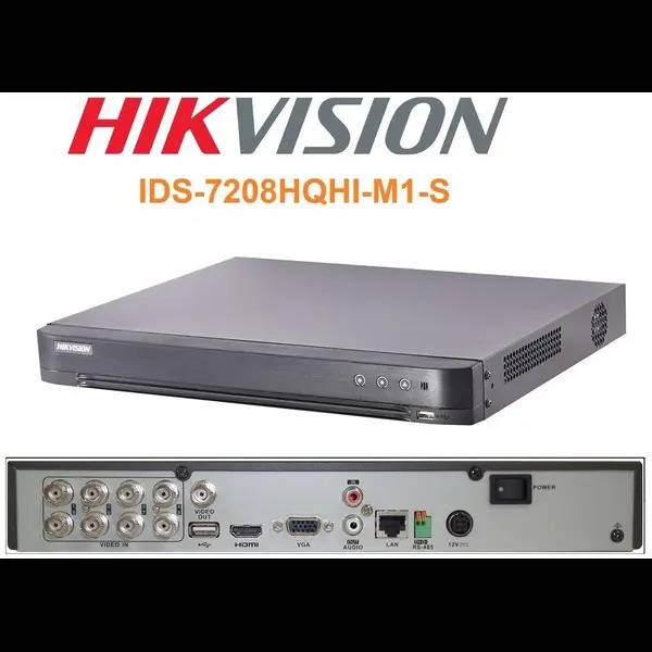 Hikvision iDS-7208HQHI-M1SΑ(C) 8CH AcuSense DVR AUDIO