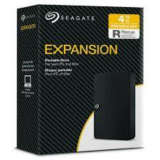 Seagate External 4TB  Expansion Portable, Black (STKM4000400)