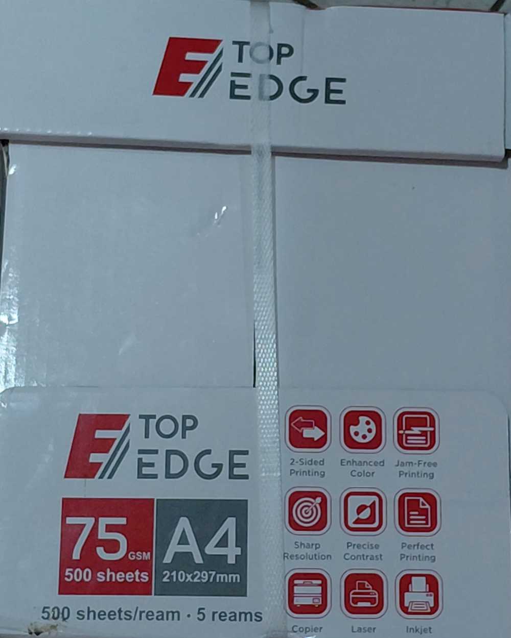 TOP EDGE A4 Paper 500Sheets 80g/m² 