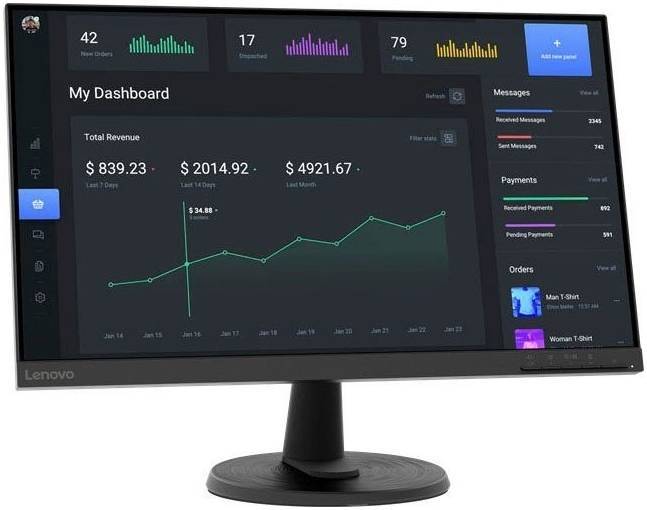 Lenovo C24-40 - LED monitor - Full HD (1080p) - 24