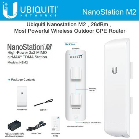 Ubiquiti airMAX NanoStation M2