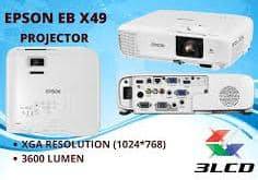 Epson Eb-x49 3600 Lumens projectors 