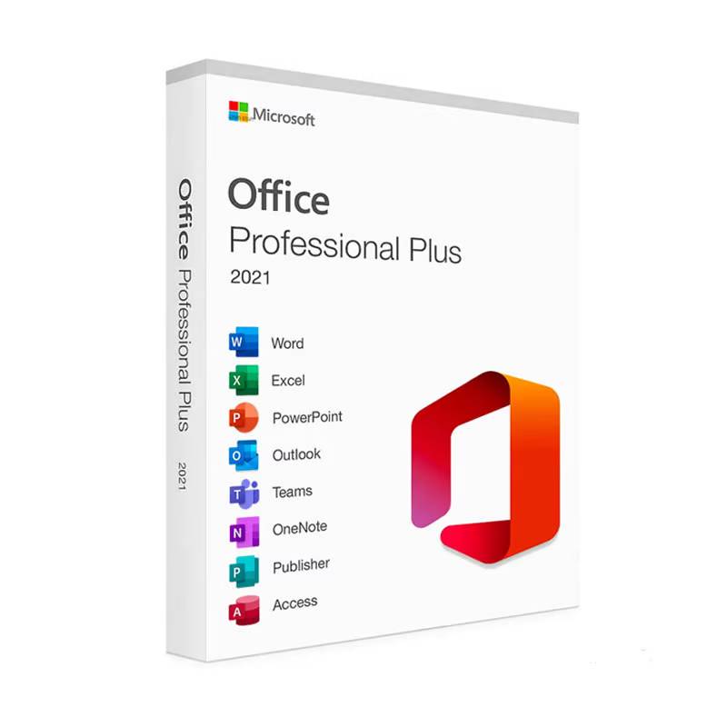 Microsoft Office Office 2021 Pro Plus - 1PC B.ind Key to MS Account/  Transferrable  Genuine Retail Key
