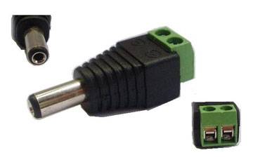 cctv male power connector 12V Plug
