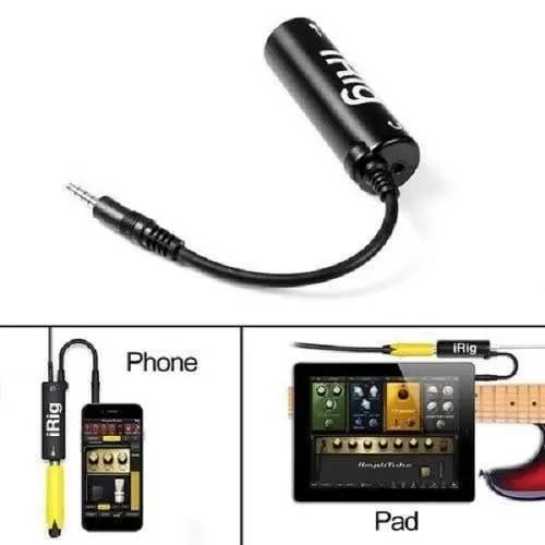iRig Audio Guitar Interface AMP Converter Sound Effect Tool AmpliTube Guitar Guitar Audio Interface iRig Converter  (Black)