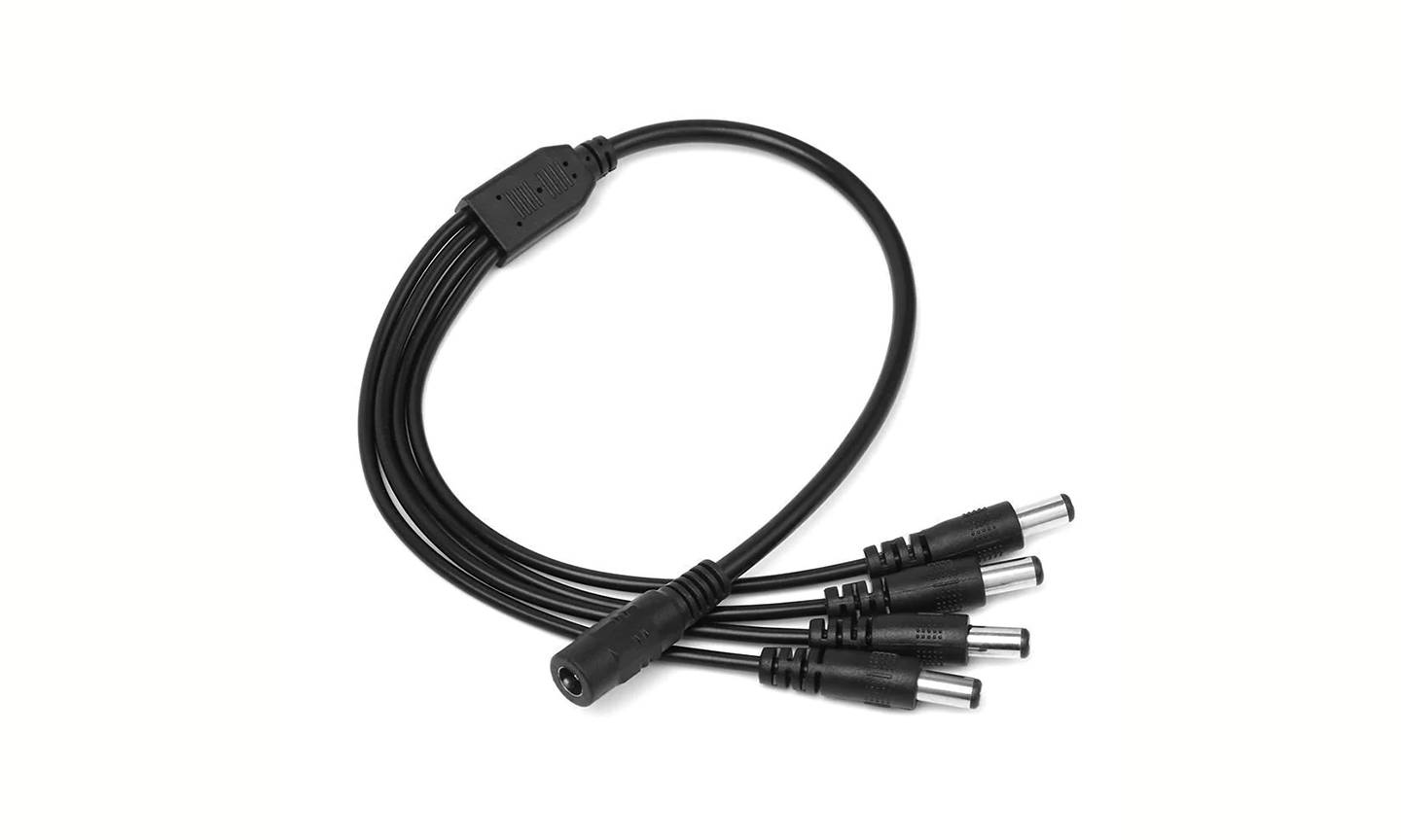 4-Ways CCTV Power Connector 