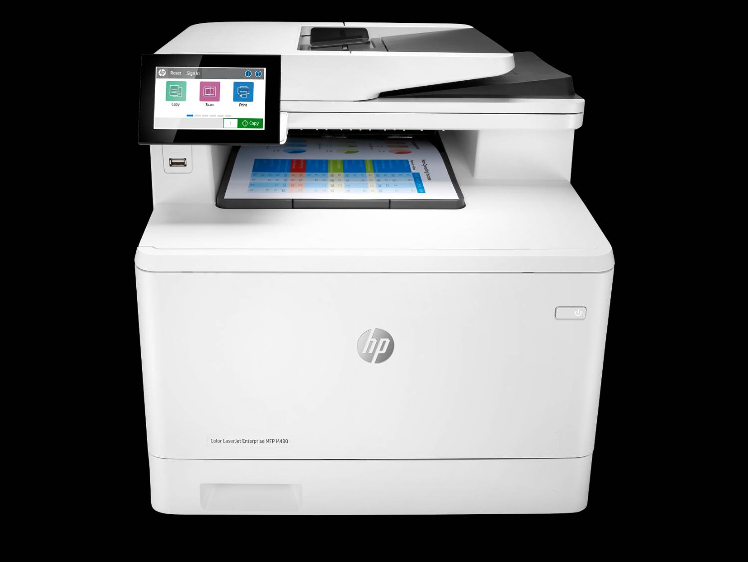 HP Color M480f MFP LaserJet Enterprise Printer