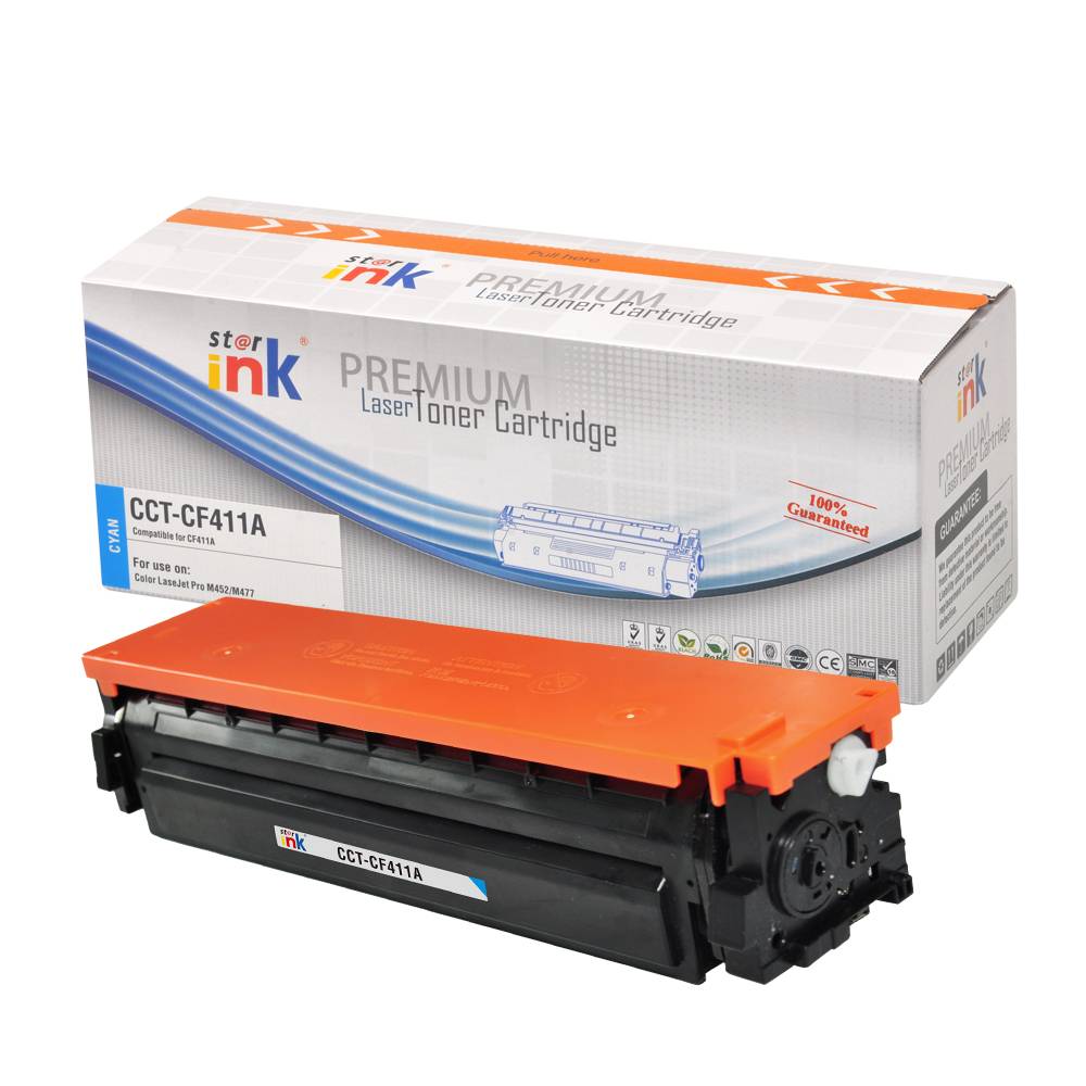 STAR INK 410A(CF411A) CYAN PREMIUM LASER TONER CARTRIDGE