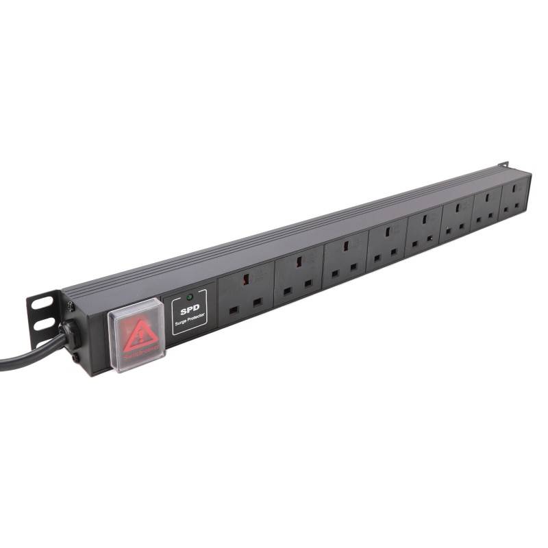 power distribution unit pdu 8 way metal