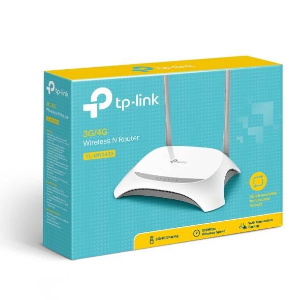 TP-Link TL-MR3420  3G/4G Wireless N Router