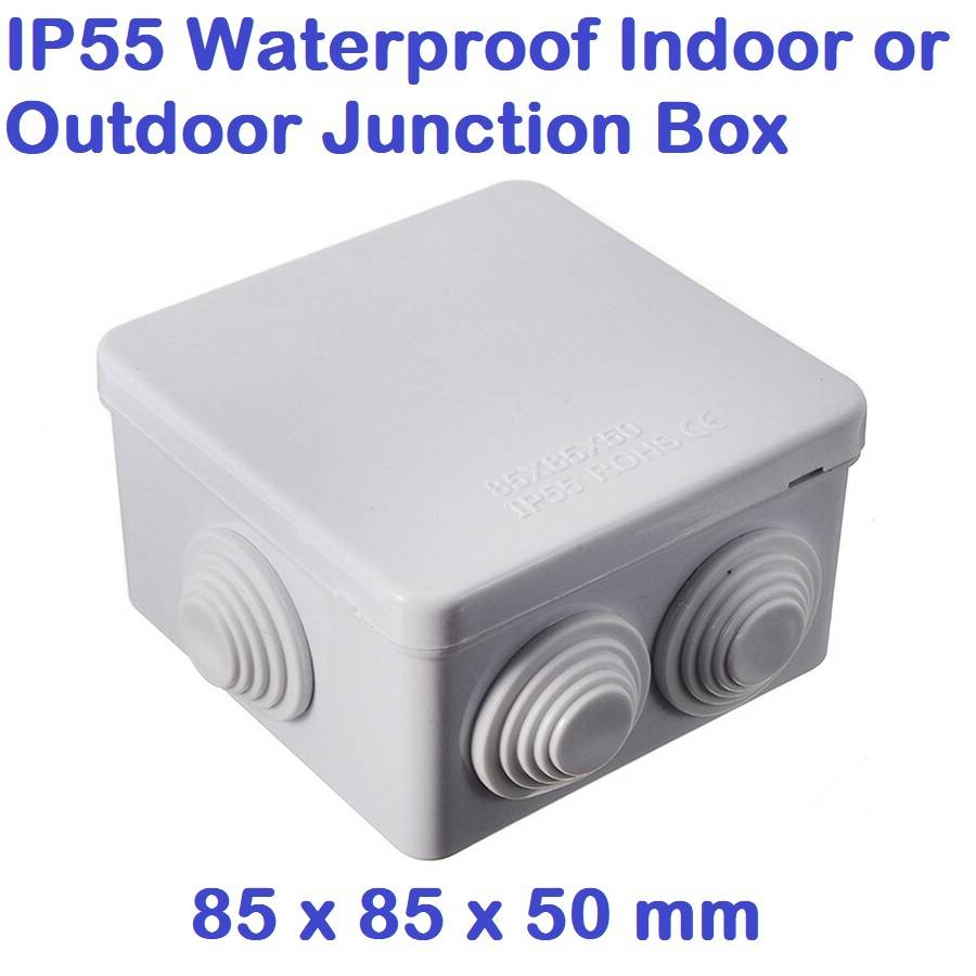 CCTV Junction Box 85 X 85 X 50 Waterproof Dustproof